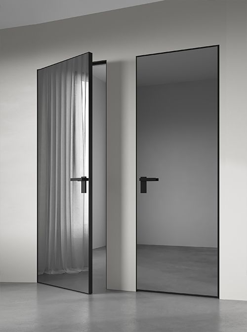 Зеркальные двери ProfilDoors Orange